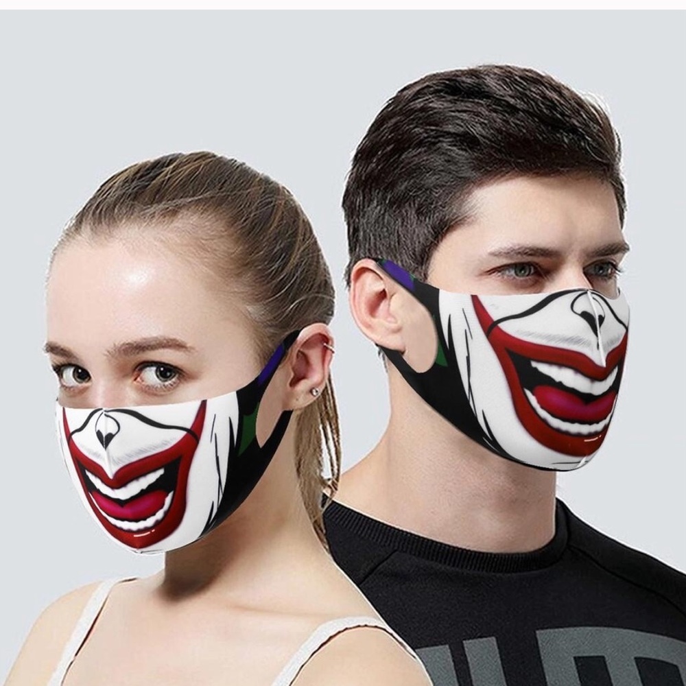 5/$24 Joker Face Masks Halloween